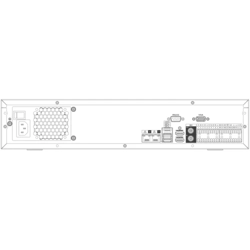IP Видеорегистратор Dahua DHI-NVR5832-4KS2 до 32 камер, до 12 Мп, 8 HDD до 48 Тб(полный комплект, незначительные следы эксплуатации)